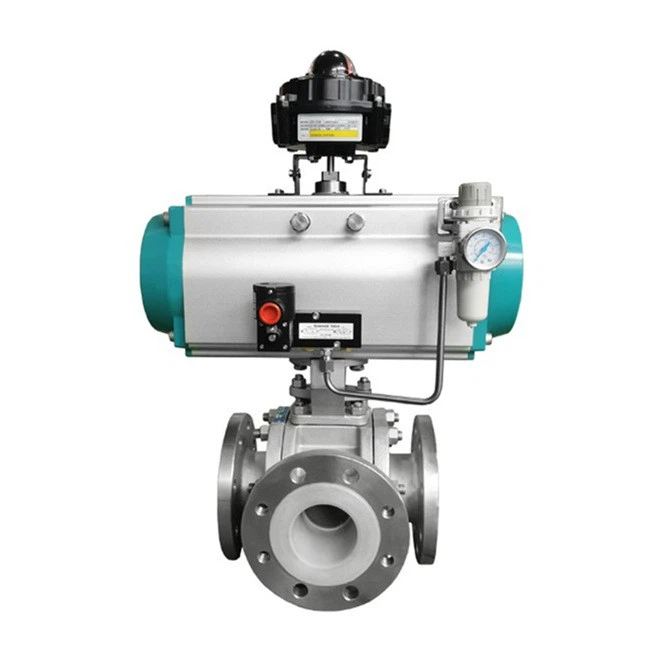 SS 3 WAY BALL VALVE
